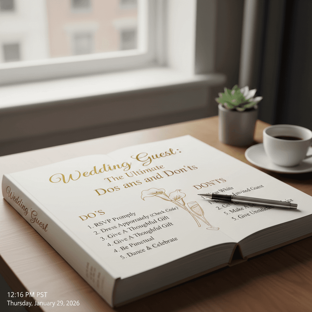 Wedding Guest The Ultimate Dos and Don’ts