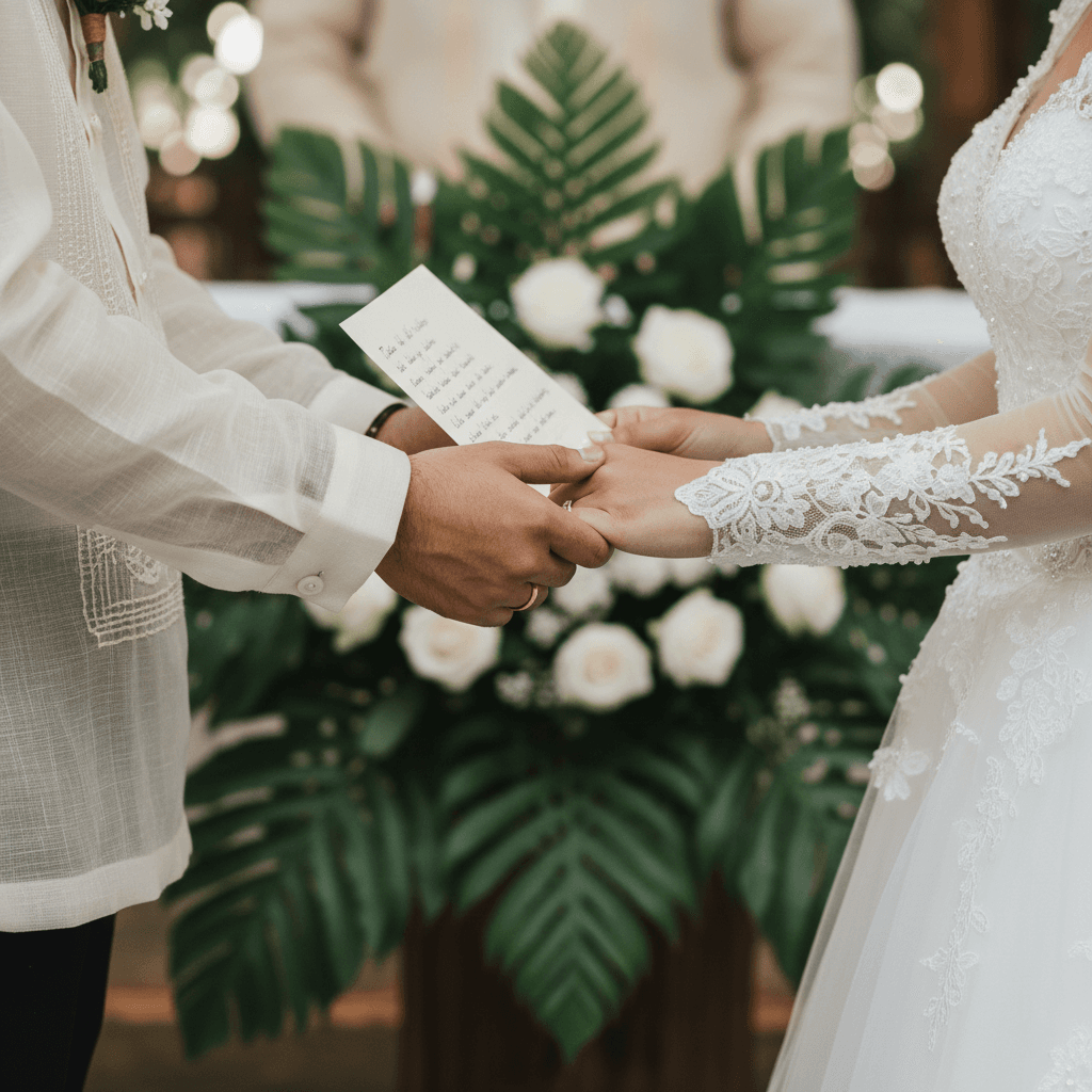 How to Write Wedding Vows That Don’t Feel Cringe