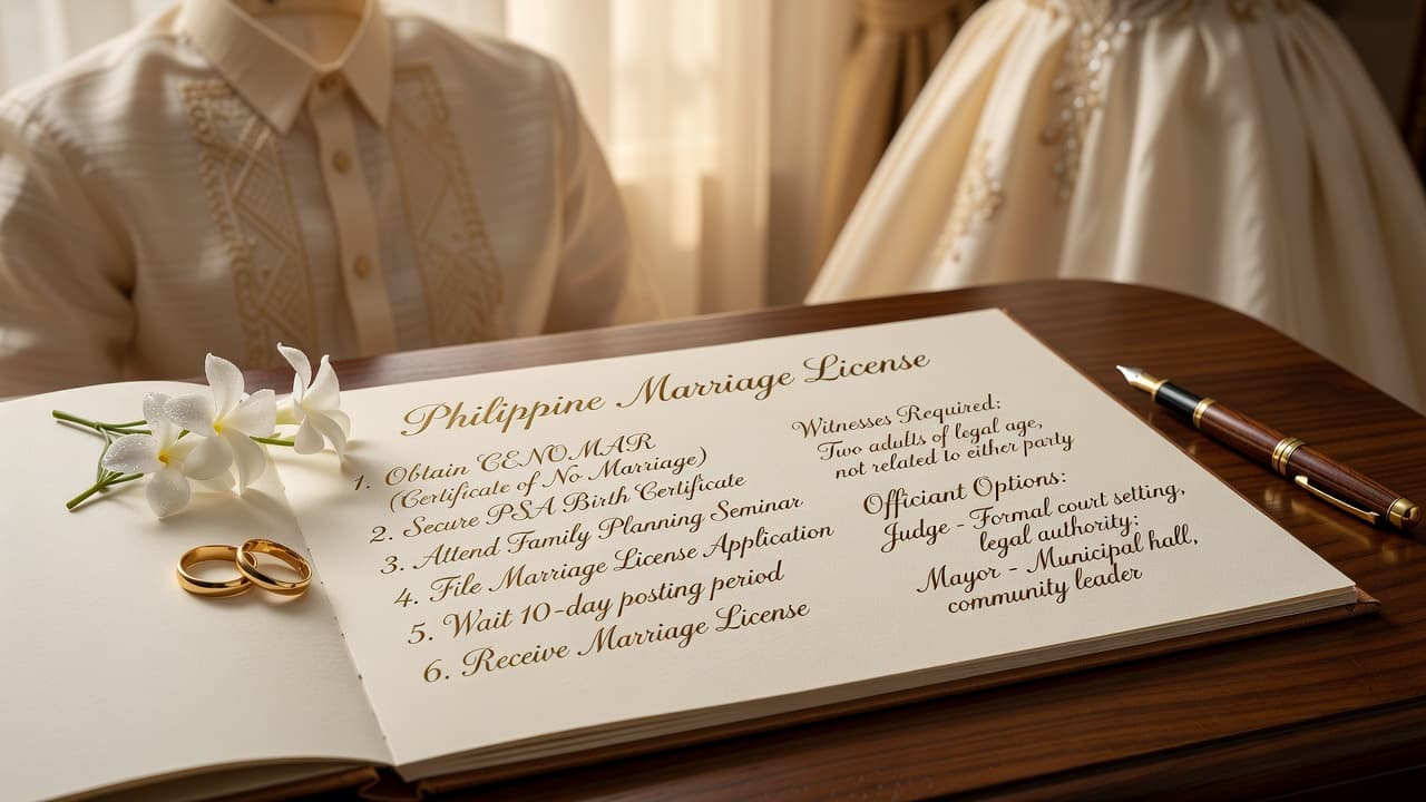 Wedding Checklist Philippines: Civil Wedding 2026 Guide