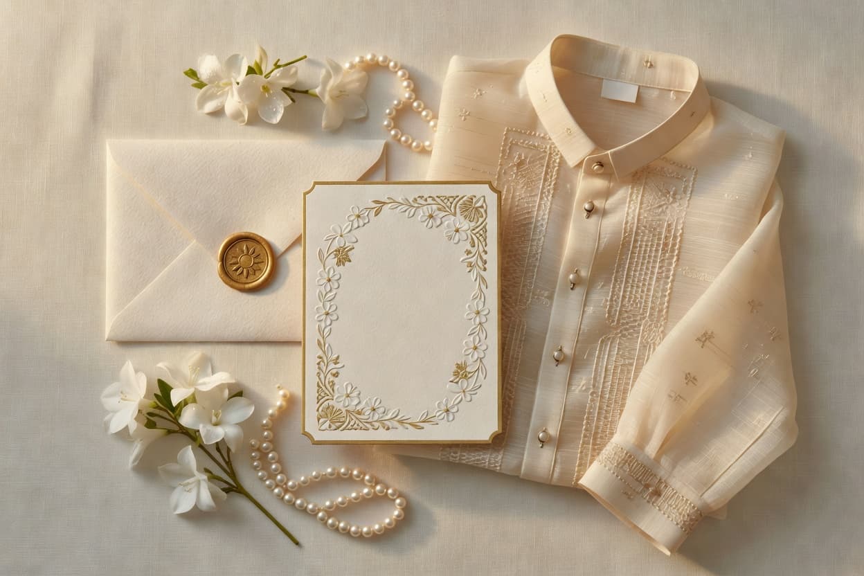Filipino Wedding Invitations: Wording Templates for Every Situation