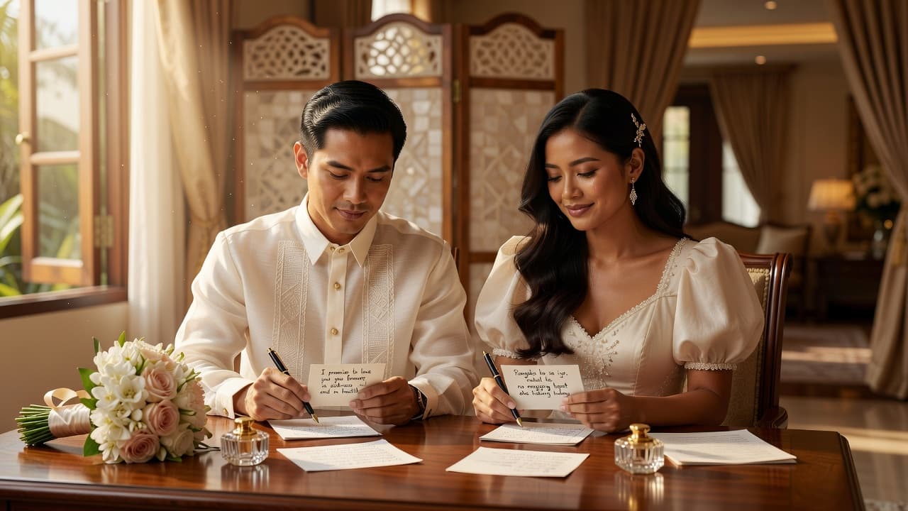 How to Write Your Own Filipino Wedding Vows