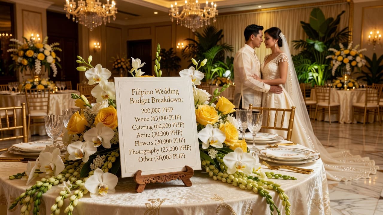 PHP Wedding Costs: A Real Couple's 200K Budget Breakdown