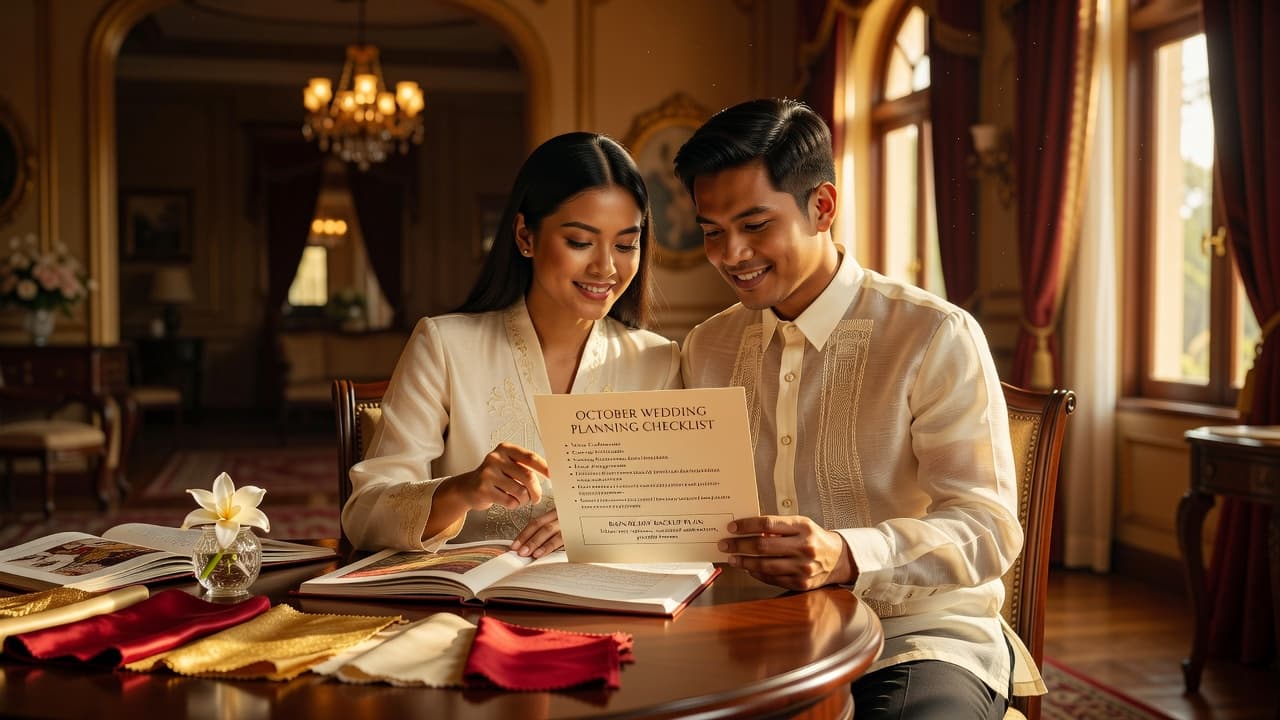 Wedding Planning Checklist for Filipina Couples (October)